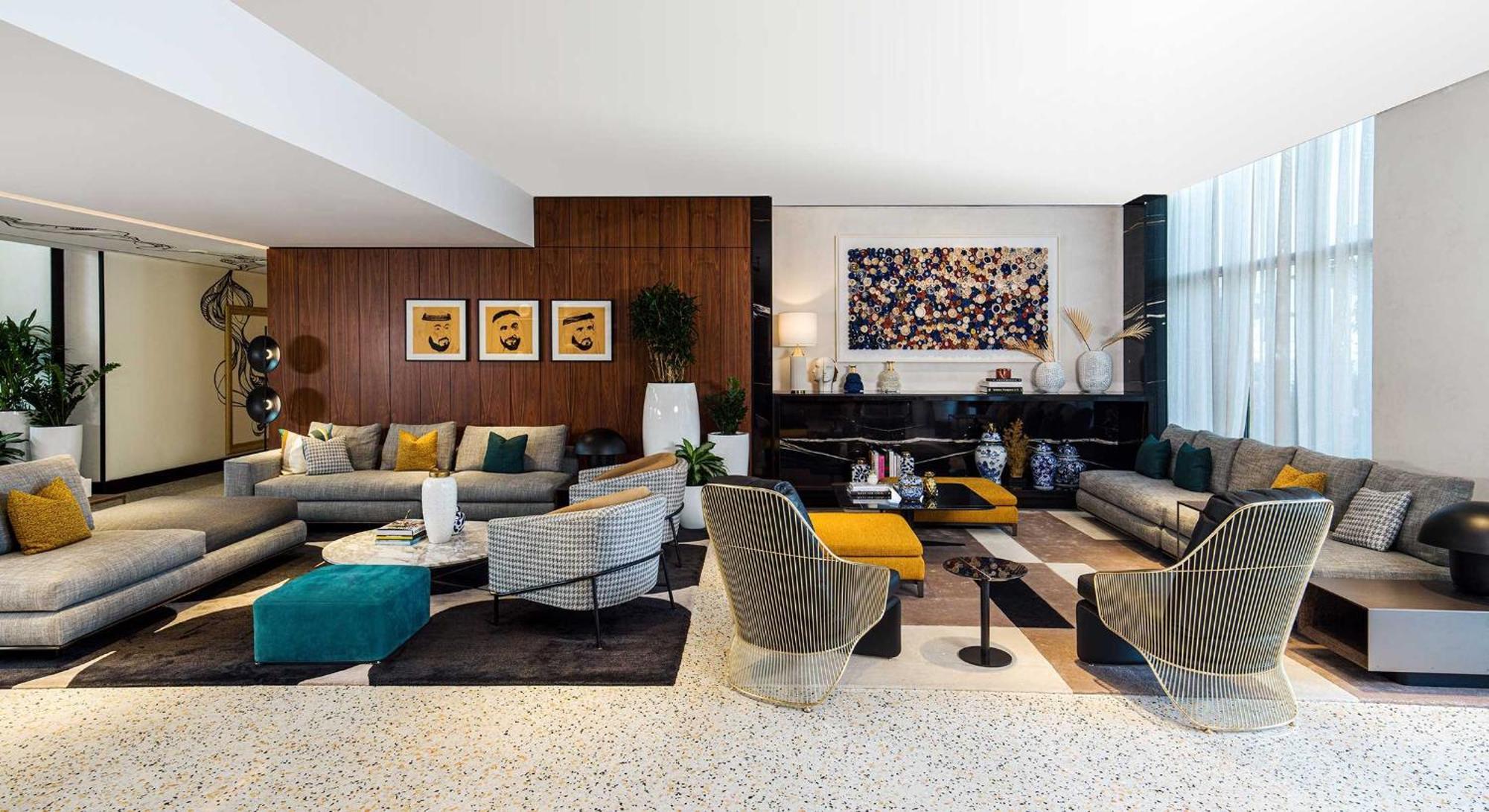 Th8 Palm Dubai Beach Resort, Vignette Collection By Ihg Екстериор снимка The lobby of the hotel